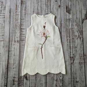 Gingersnaps Girl White Dress Size 8